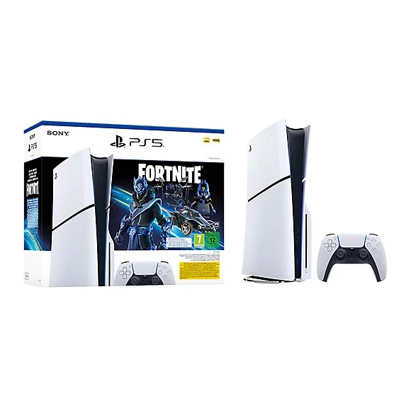 PlayStation 5 Slim Digital Edition Console - Fortnite Cobalt Star Bundle