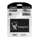 Kingston KC600 256GB Solid State Drive - 2.5" Internal - SATA (SATA/600)