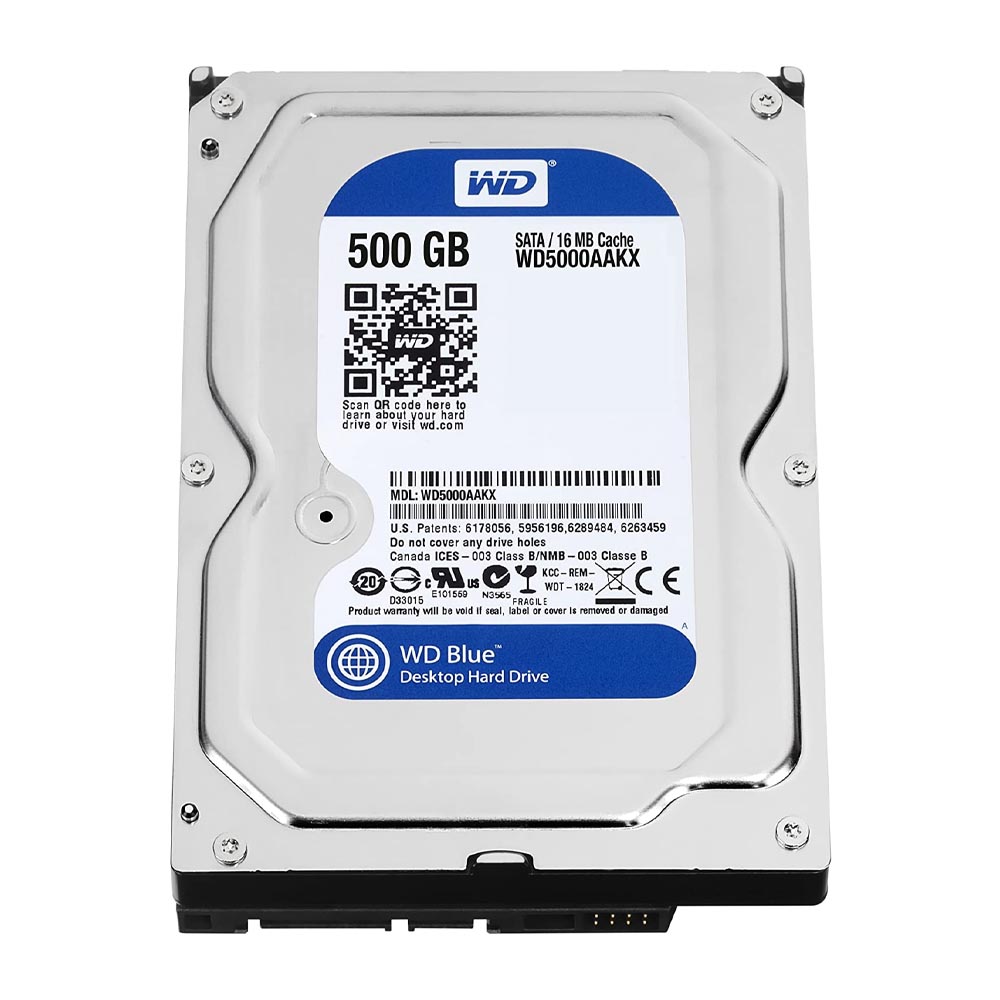 Disco Duro Interno Western Digital WD Caviar Blue 3.5'', 500GB, SATA III, 6 Gbit/s, 7200RPM, 16MB Cache