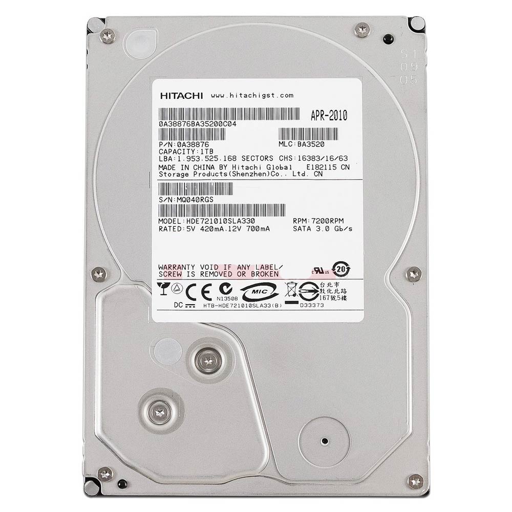 HITACI 1TB 3.5 SATA PULL