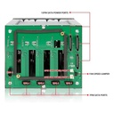 FATCAGE MB155SP-B 5BAY EZ-TRAY - 3.5 SATA HOT-SWAP BACKPLANE CAGE