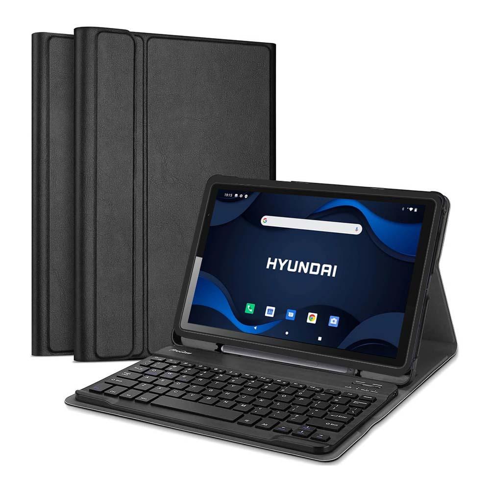 Tablet Hyundai HyTab 7GB1, 1GB, 16GB, Android 10, 7" 2MP/2MP Negro + Teclado