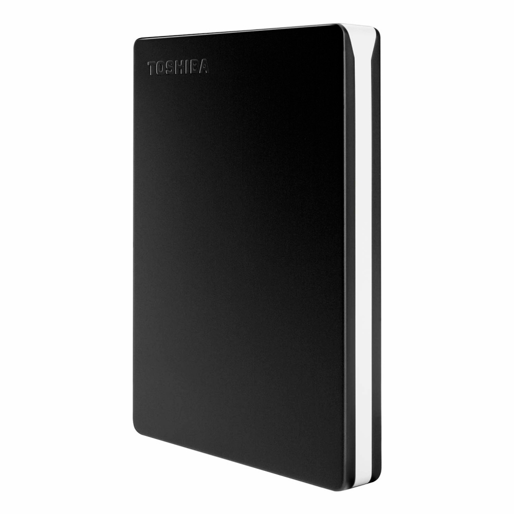 Disco Duro Externo Toshiba Canvio Slim 2.5", 2TB, SATA, Negro - para Mac/PC