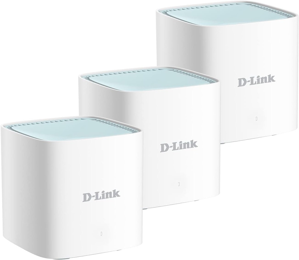 D-Link EAGLE PRO AI WiFi 6 AX1500 Mesh System - (M15/3) - 3 Pack