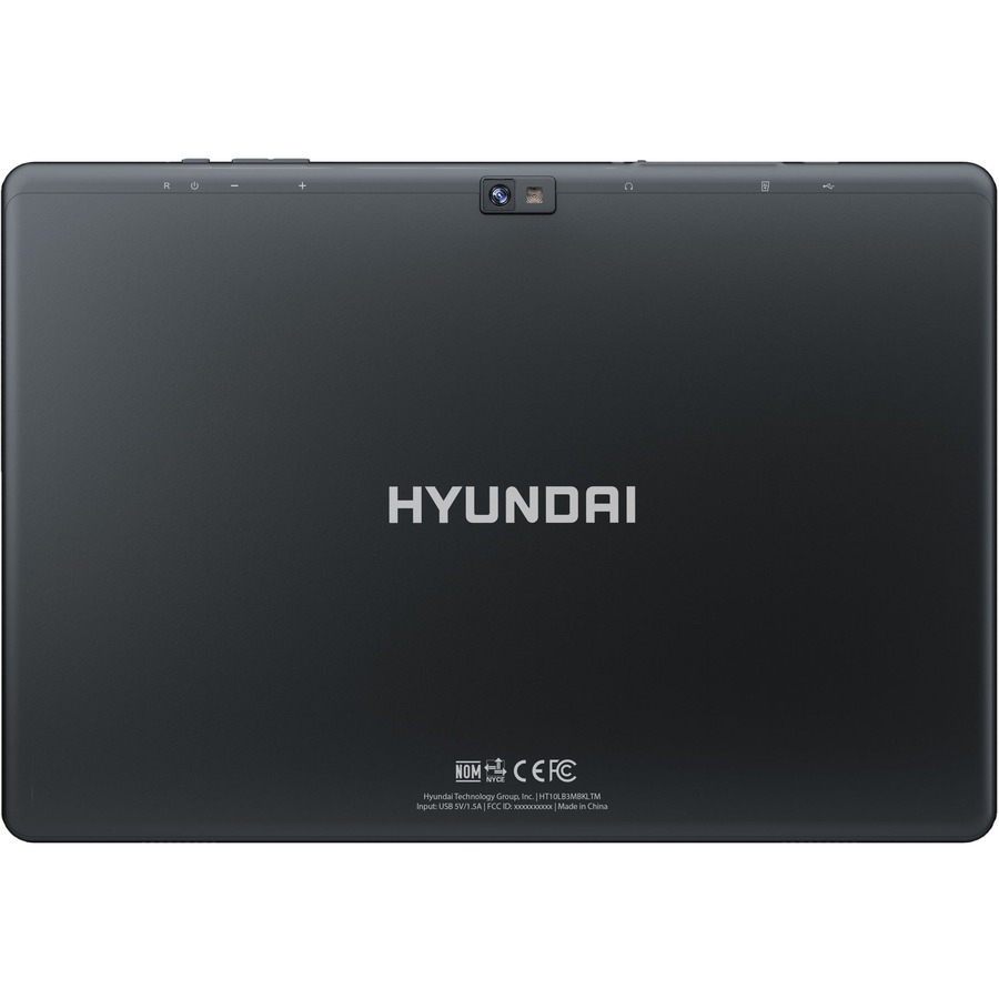 Open Box Tableta Hyundai HyTab Plus 10LB3 - 10,1" HD - Cuatro Núcleos (4 Core) - 2 GB RAM - 32 GB SSD - Android 11 (Go Edition) - 4G - Negro