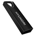 Hyundai Bravo Keychain USB 2.0 Flash Drive 8GB Black