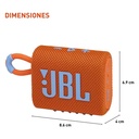 Speaker JBL GO 3 - 5 HOURS battery & waterproof (ORANGE)