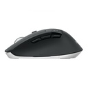 Mouse Ergonómico Óptico Logitech M720 Triathlon, Bluetooth - Negro