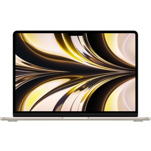 Apple MacBook Air 2022 M2 Chip 10-core 512GB SSD 8GB 13.6" (2560x1664) Liquid Retina Display MacOS Monterey 12 STARLIGHT Backlit Keyboard