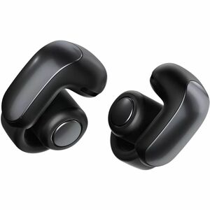 Bose Ultra Open Earbuds BLACK : Auto-Volume, Immersive Spatial Audio, IPX4 Water Resistance, Up to 27 Hours with Charge Case