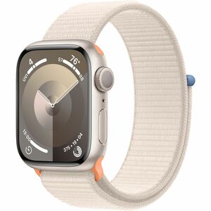 Apple Watch Series 9 GPS 41mm Starlight Aluminum Case with Starlight Sport Loop