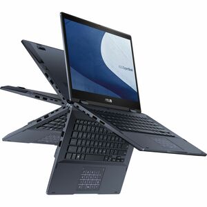 Asus ExpertBook Flip B3402FBA-XH53T 2-IN-1 Core™ i7-1255U 512GB SSD 16GB 14.1" (1920x1080) TOUCHSCREEN FreeDOS DARK GREY Backlit Keyboard FP Reader Bag & Mouse UK Plug/ US Adapter Included Included Stylus Pen