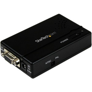 Convertidor de se&#x144;al StarTech.com VGA2VID - Externo - Conforme con normas TAA