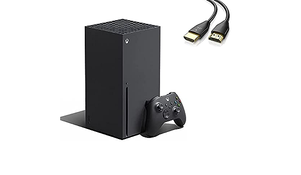 Microsoft Xbox Series X 1TB GAMING Console BLACK : One Controller, 4K Streaming, HDR, Blu-ray Player