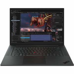 Lenovo ThinkPad P1 Gen 6 MOBILE WORKSTATION Core™ i9-13900H 4TB SSD 96GB 16" (3840x2400) OLED TOUCHSCREEN WIN11 Pro NVIDIA® RTX 4090 16384MB BLACK WEAVE Backlit Keyboard FP Reader