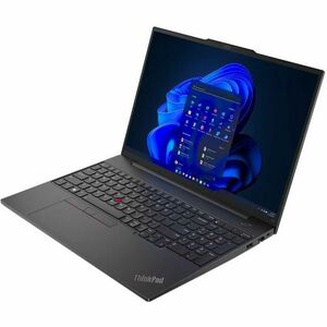 Lenovo ThinkPad E16 Ryzen™ 5 7530U 256GB SSD 8GB 16" WUXGA (1920x1200) IPS WIN11 Pro GRAPHITE BLACK Backlit Keyboard FP Reader