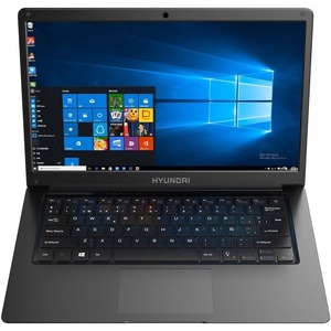 Laptop Hyundai HyBook 14.1” Celeron, 4GB RAM, 64GB HDD, Expandible 2.5” SATA HDD Slot, Windows 10 Home, WiFi, Black-GRADE B