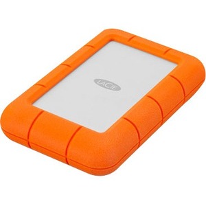 LaCie Rugged Mini LAC9000633 4 TB Portable Rugged Hard Drive - External - Orange