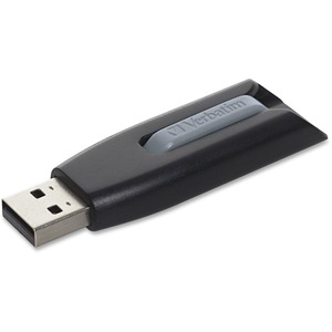 Unidad flash Verbatim Store 'n' Go V3 - 256 GB - USB 3.0 - Gris - Conforme con normas TAA