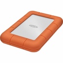 Disco Duro Pórtatil LaCie Rugged Mini 301558 - 2.5" Externo - 1 TB - Naranja, Plata