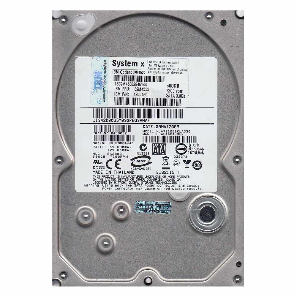 HITACHI 500GB 3.5 SATA PULL