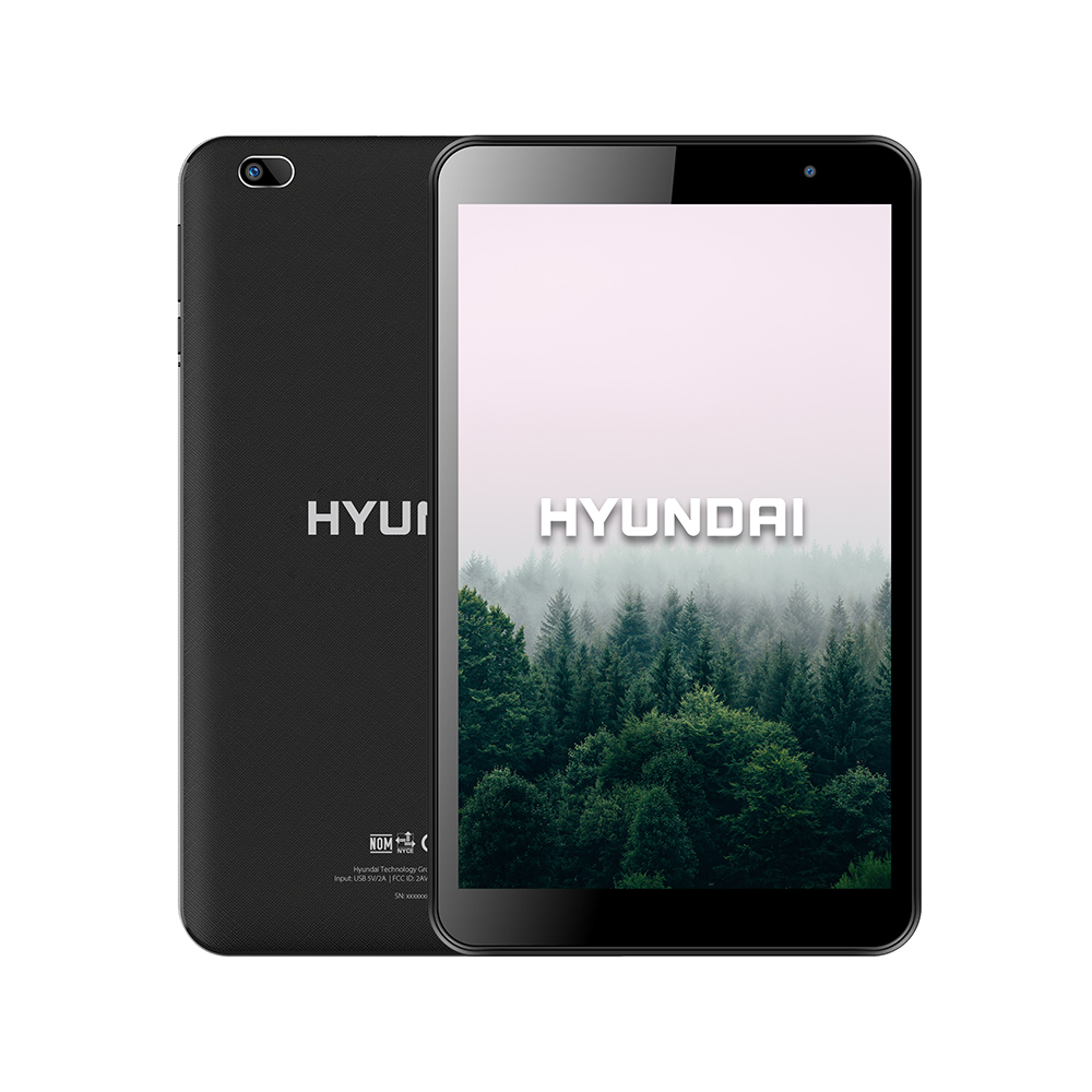Tableta Hyundai HyTab Plus 8WB1 - 8" HD - Cuatro Núcleos (4 Core) - 32 GB Almacenamiento - Negro