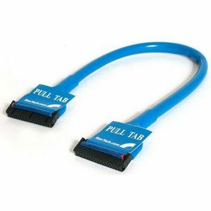 Cable de transferencia de datos StarTech.com FDROUNDBL - 1,50 pies - para Disquetera