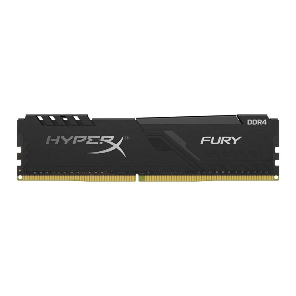 Memoria RAM Kingston HyperX FURY Black DDR4, 2666MHz, 4GB, Non-ECC, CL16, XMP - Negro