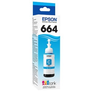 Epson Ink T664220-Al C13T66422A L200 Cyan Ink Latam Specs