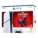 Sony Playstation 5 SLIM Console Marvel's Spider-Man 2 Bundle WHITE : Full Game Download Included